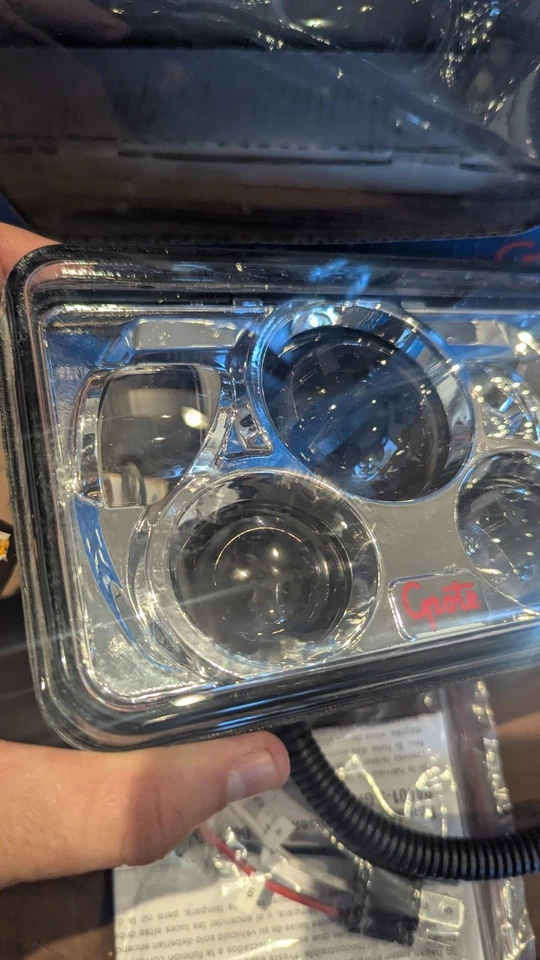 Grote 94401-5 4 Inch X 6 Inch Led Combo Hi/Lo Headlamp Headlight 9-30V  - Image 2 of 4