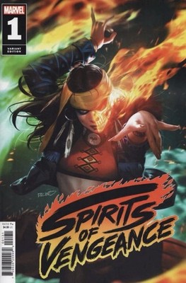SPIRITS OF VENGEANCE 1 DERRICK CHEW KUSHALA VARIANT NM GHOST RIDER 2024