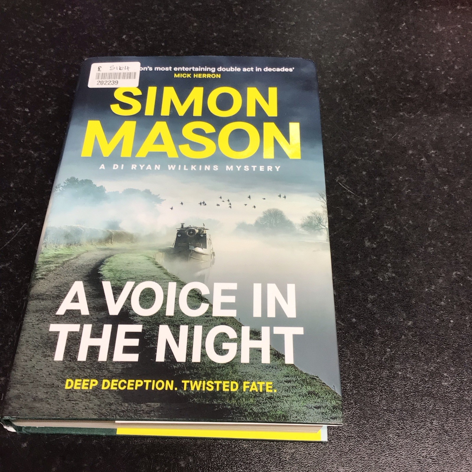 A Voice in the Night Hardcover Simon Mason first edition