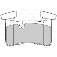 Valeo First BremsbelÄGe Hinterachse Passend FÜR MERCEDES-BENZ C-KLASSE CLS