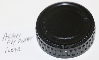 Asahi Pentax PK Mount Original Bayonet  Mount Rear Lens Cap Free USA Ship