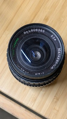 Marexar-CX 28mm f2.8 Weitwinkel Macro 1:5 Pentax PK Fit Vintage Objektiv
