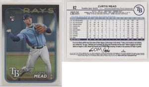 2024 Topps Series 1 Rainbow Foil Curtis Mead #82 Rookie RC
