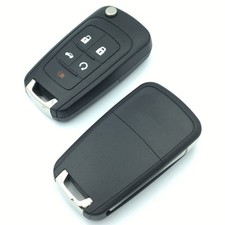 Replacement Key Fob Case Fit for Chevrolet Chevy Camaro Cruze Equinox Impala ...