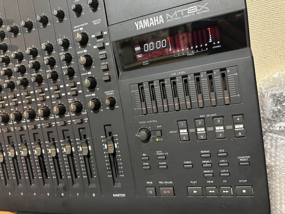 Yamaha MT8X Multitrack Recorder Tested Serviced Recording