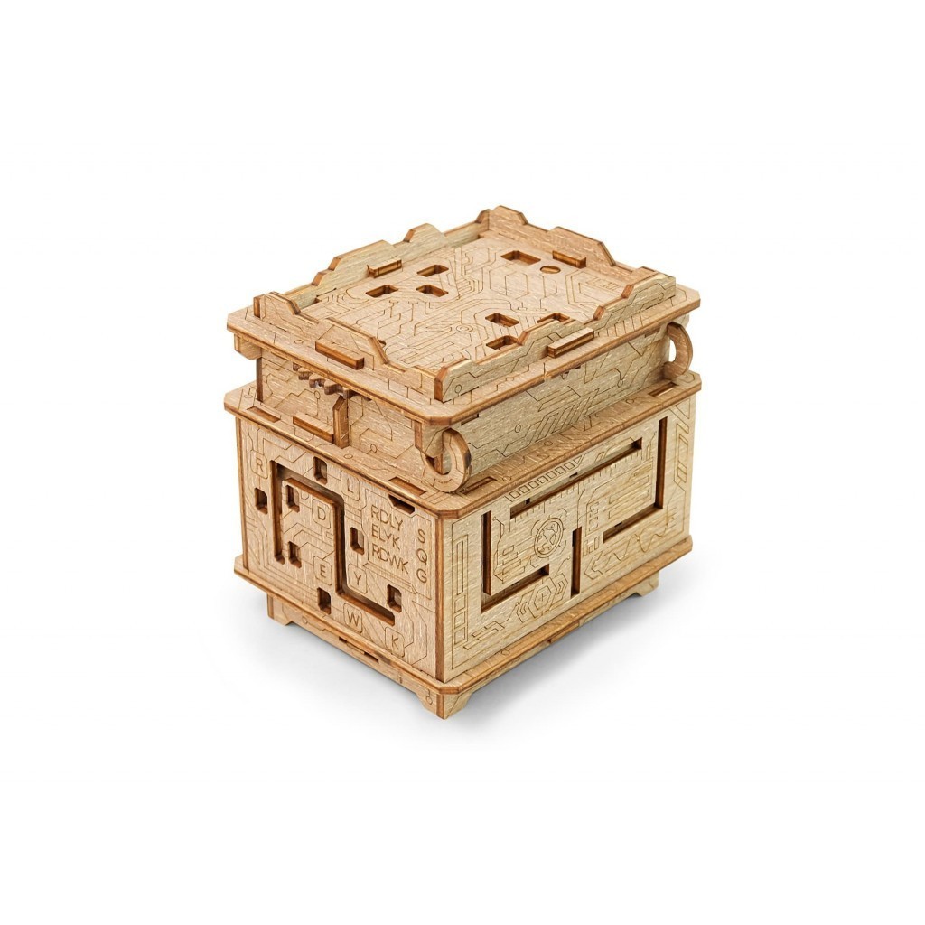 Jeux de société Orbital Box pour animer vos soirées entre amis avec un escape game en bois