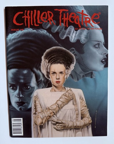 CHILLER THEATRE MAGAZINE #8 1998 BRIDE OF FRANKENSTEIN Mid Grade - Foto 1 di 2