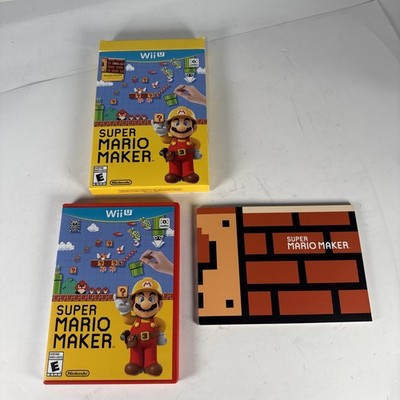 Super Mario Maker CIB - Nintendo Wii U with idea booklet