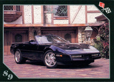 1991 Collect-a-card Vette Set - 1989 Corvette Convertible 70