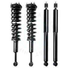 4x Complete Strut & Shock Absorber Front & Rear For 2007-2014 Toyota Tundra