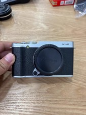 FUJIFILM X-M1 Silver Mirrorless Digital Camera Only Body 16.3MP APS-C English