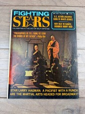 Fighting Stars Magazine December 1973 Kung Fu Larry Hagman Buddy Rich Martial