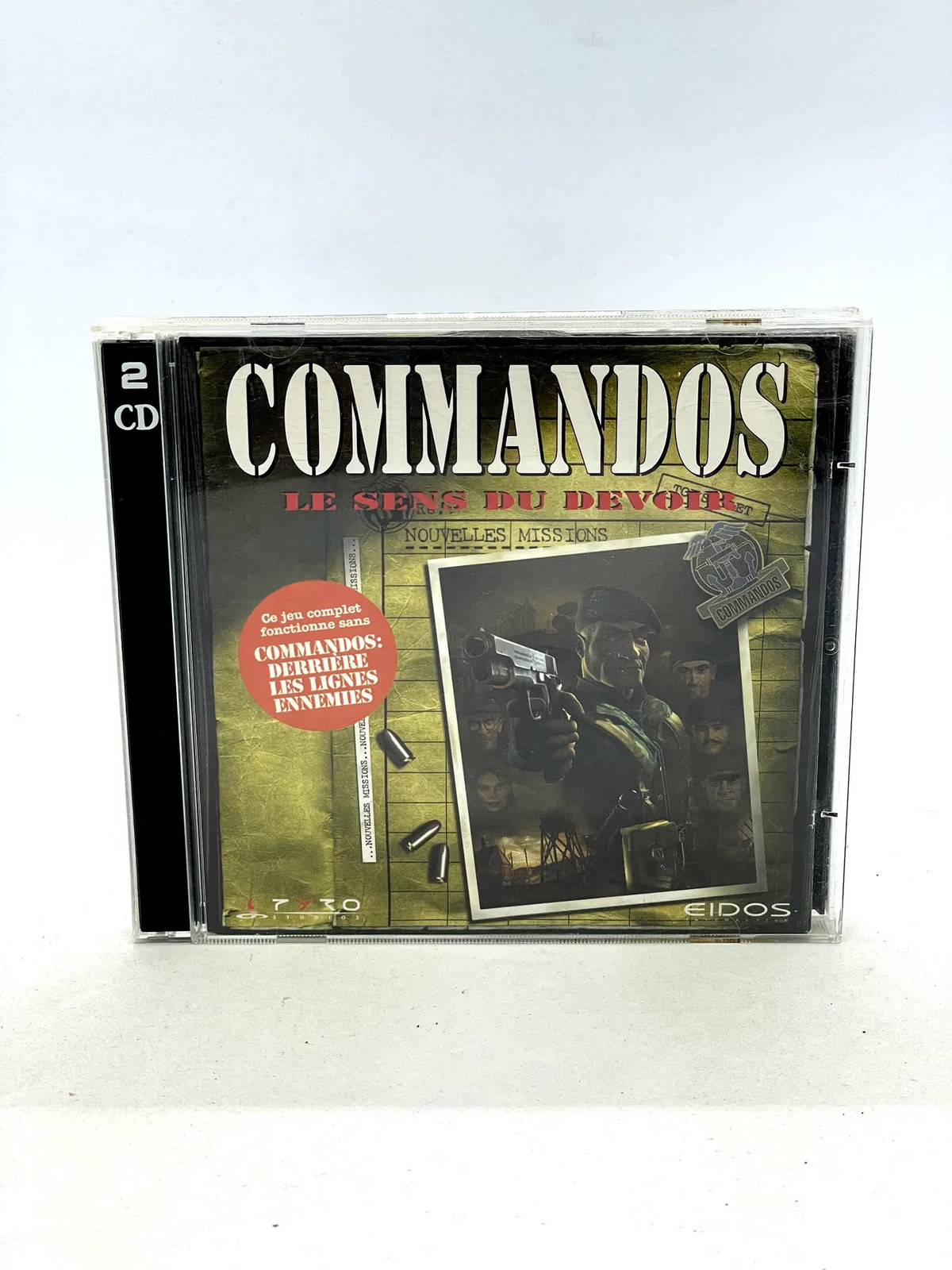 Commandos PC PAL FRENCH TESTED & AUTHENTIC Complete