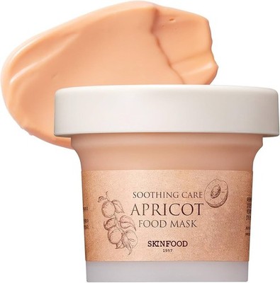 8809153102034 SKINFOOD Apricot Food Mask oczyszczająco-łagodząca maska z ekstrak