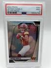 2024 Panini Silver Prizm #347 Jayden Daniels Commanders RC Rookie PSA