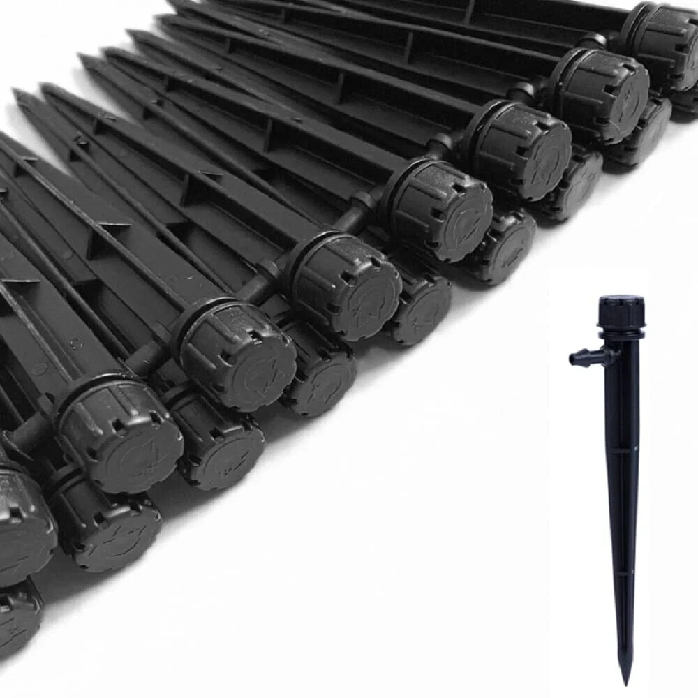 60 piezas de emisores y piezas de riego por goteo o goteo de riego profesional