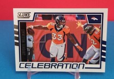 2022 Panini Score - Celebration #C-JW Javonte Williams - Denver Broncos 