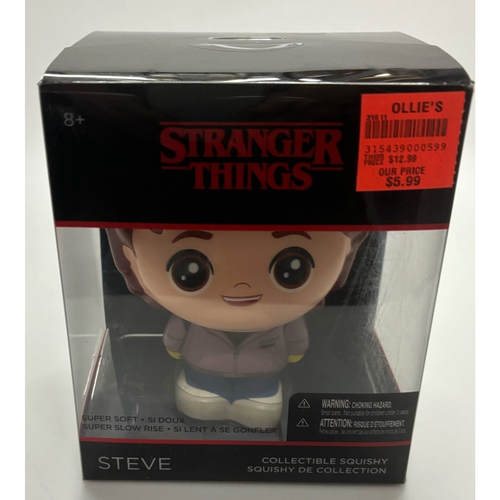 NIB Stranger Things Steve Collectible Squishy