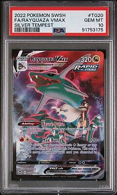 PSA 10 Rayquaza VMAX Trainer Gallery TG20/TG30 Silver PSA 10 Rayquaza VMAX Trainer Gallery TG20/TG30 Silver