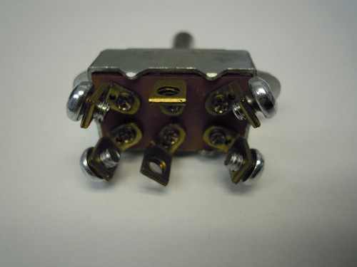 COLE HERSEE 551846 HEAVY DUTY TOGGLE SWITCH 3-POS 6-SCREW on/off/on *** NEW - Picture 2 of 4