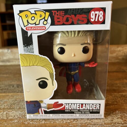 Funko Pop The Boys Homelander Levitating 978 Vinyl Figure With Pop Protector