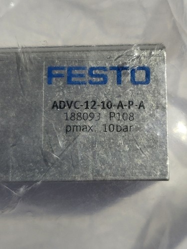 FESTO 188093 ADVC-12-10-A-P-A PNEUMATIC CYLINDER (R1S9.2B5) - Picture 2 of 4