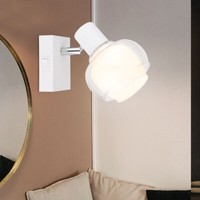 Wandleuchte Wandlampe Flurleuchte Schlafzimmerlampe Spot Beweglich Strahler Weiß