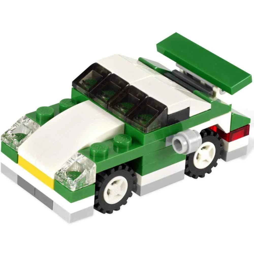 Lego 3 in 1 green car sale