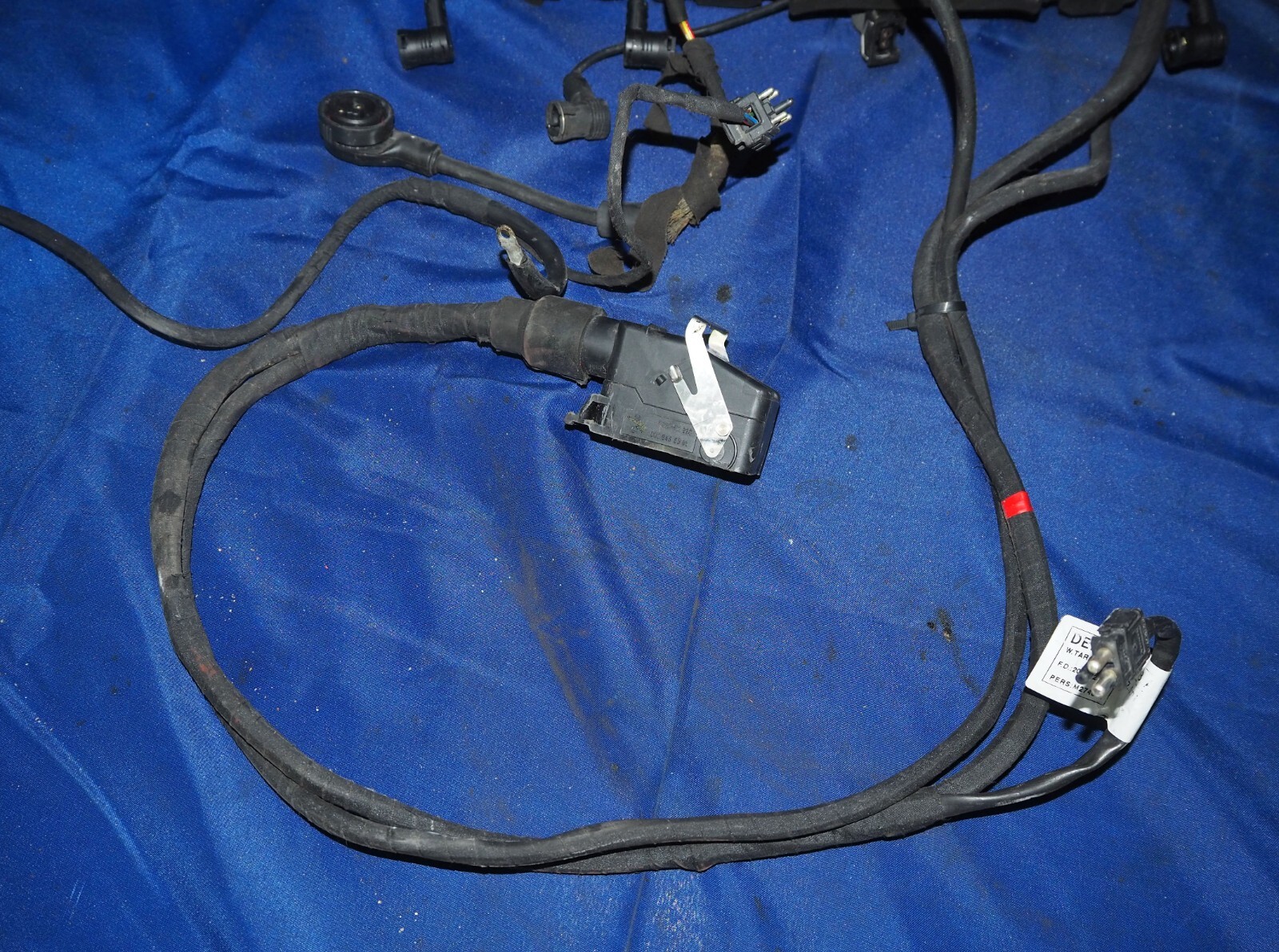 1995 Mercedes W124 E320 3.2L M104 Engine Complete Wiring Harness