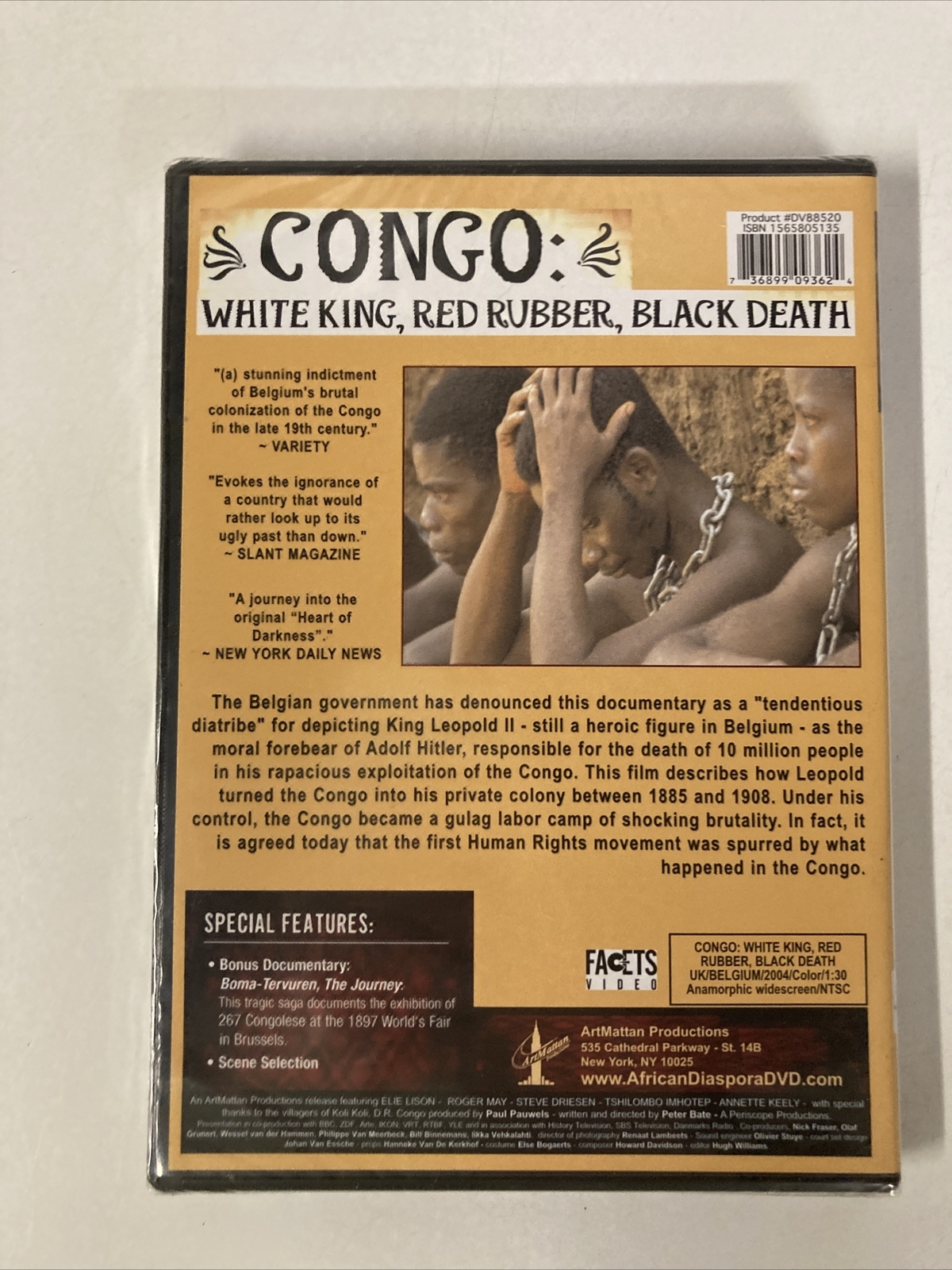 Congo White King, Red Rubber, Black Death (DVD, 2006) for sale online
