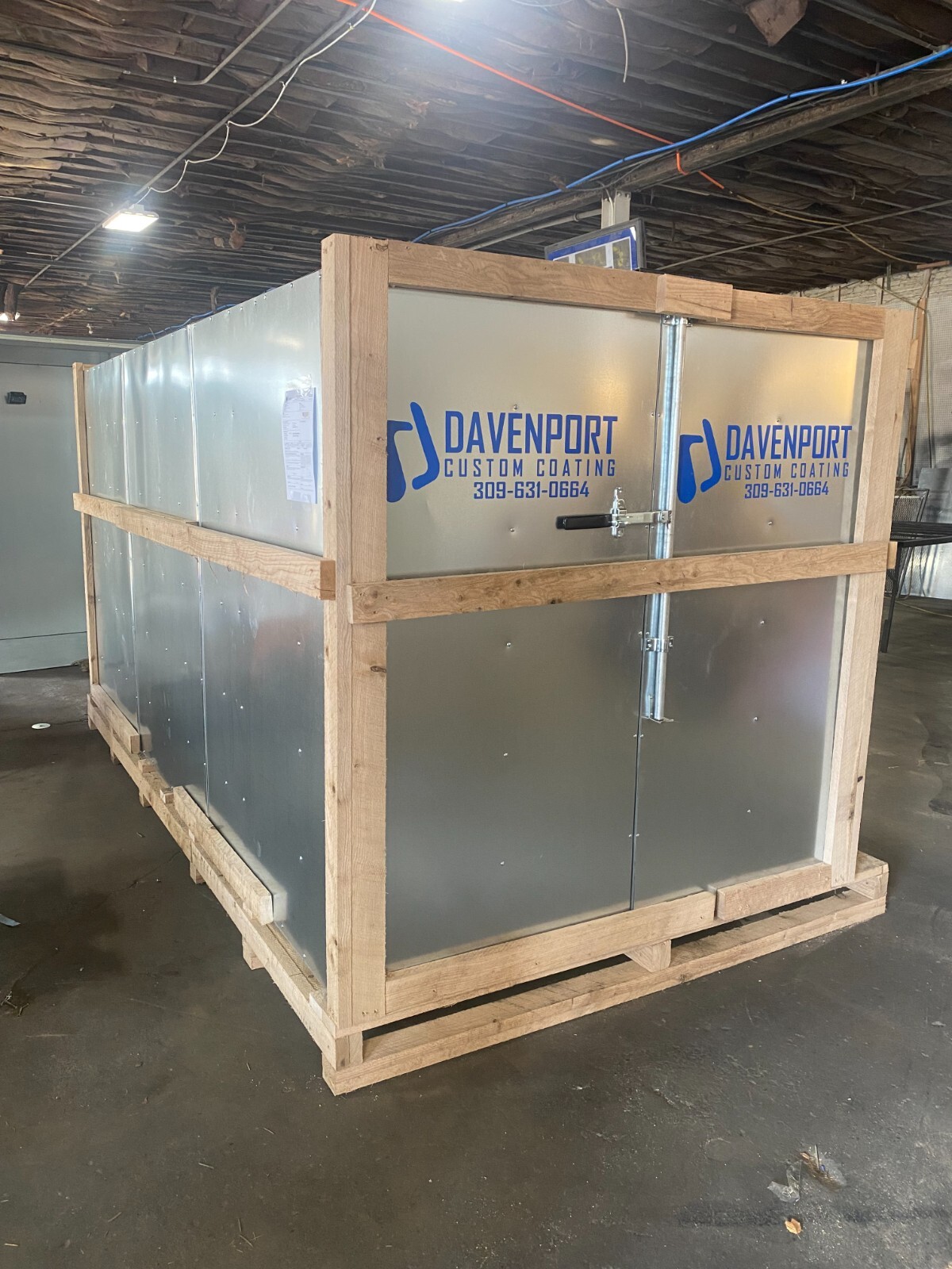 5x5x7 Natural Gas/Propane Powder Coating Oven