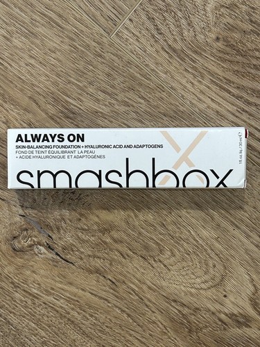 Smashbox Always On Skin-Balancing Foundation + Hyaluronsäure-F10-N 1,0 Unzen Neu im Karton - Bild 5 von 8