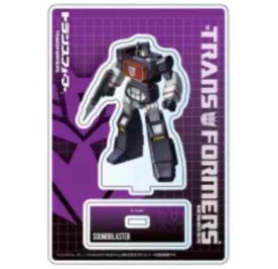 Transformers 40th Anniversary Exhibition Soundblaster Acrylic Stand Figure New