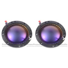 2pcs Diaphragm for P Audio SD-75BF for SD75BN Driver VC76mm 8  Blue Titanium