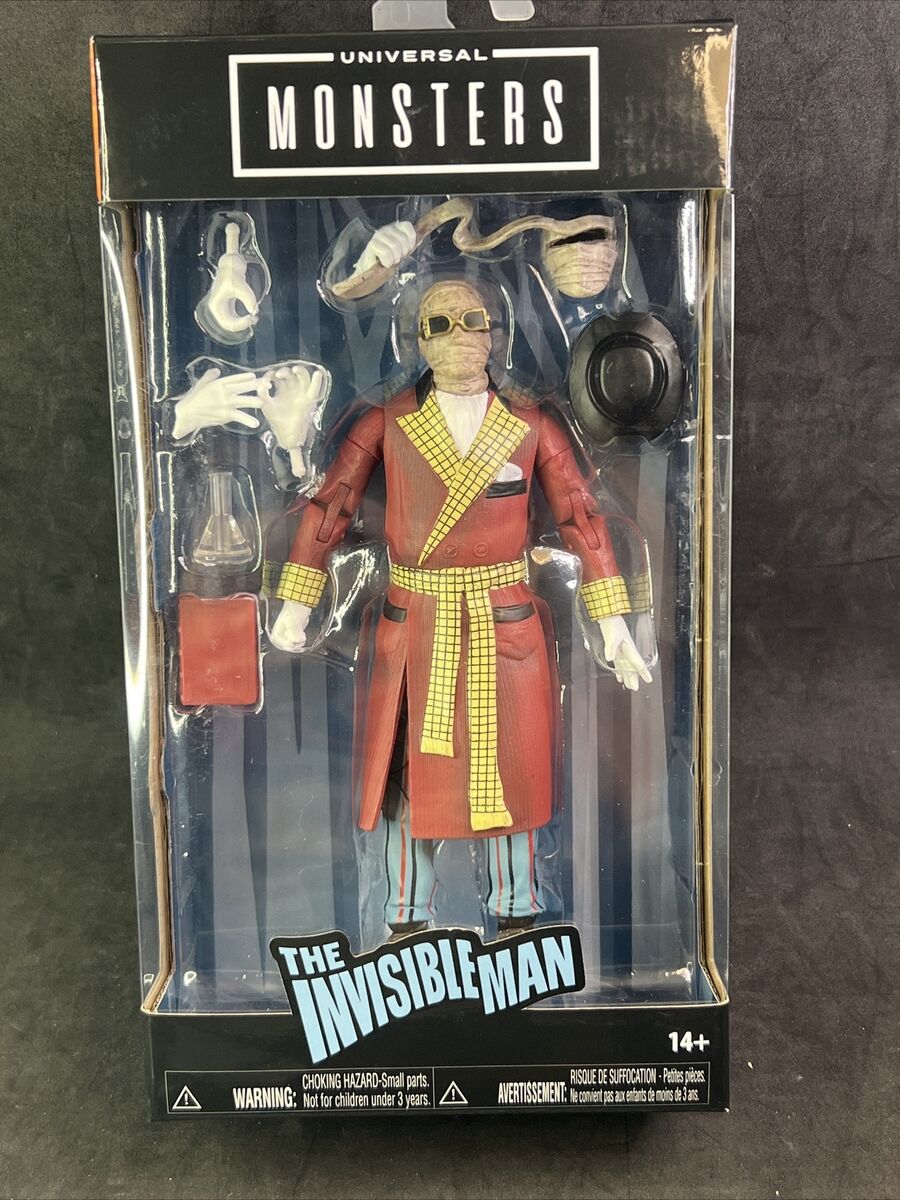 Universal Monsters The Invisible Man 6 Inch Action Figure Universal Monsters The Invisible Man 6 Inch Action Figure