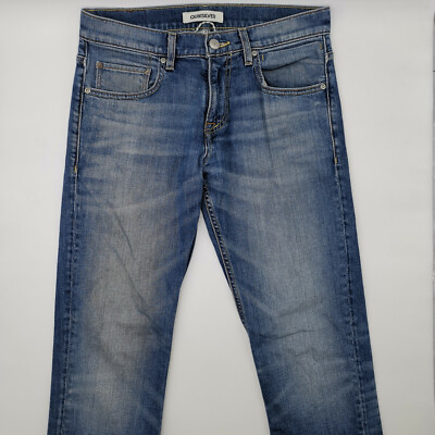 Quiksilver Regular W30 L34 blau Herren Designer Denim Jeans Hose Vintage Retro 