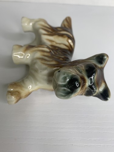 Scottish Terrier Dog Figure Ceramic-Porcelain Hand Painted Made in Japan Scotty - Picture 9 of 11