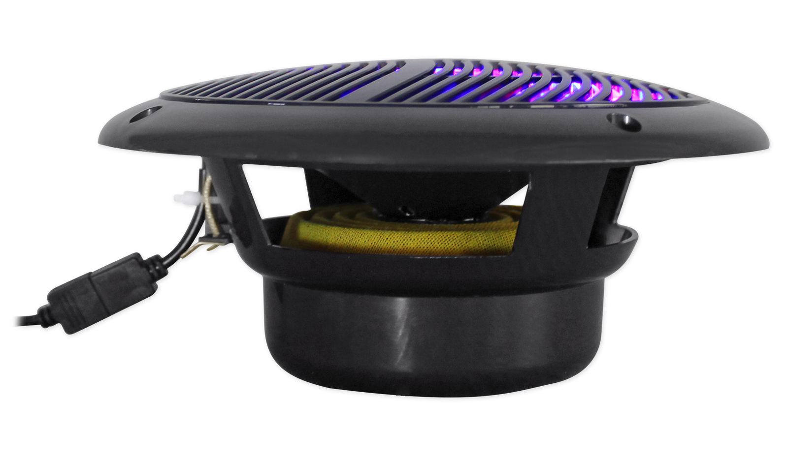 Pair Rockville 65 600w Speakers for ATVUTVRZRCARTMulti Color LEDRemote