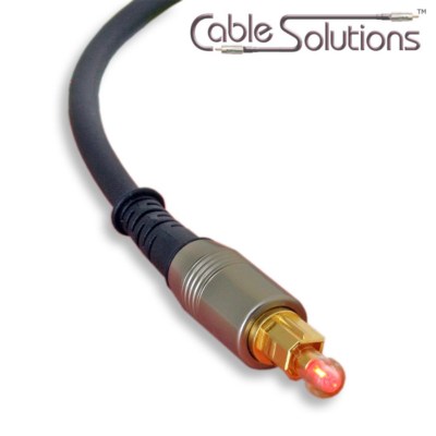 Vampire Wire #TOS2 TOSLink Optical Digital Audio Cable 3m | eBay
