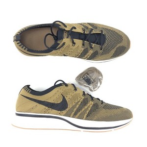 Nike Flyknit Trainer 2018 Golden Beige Black Men Size 11 AH8396 203 Racer Zoom 191885973531 | eBay