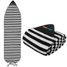 Surfboard Sock Cover Light Protective Stretch Fabric Bag Cover for Surf Boards