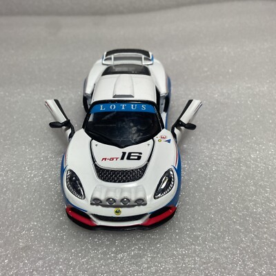 5'' Kinsmart 2012 Lotus Exige R-GT Diecast Model Toy Car 1:32 Pull Back Works