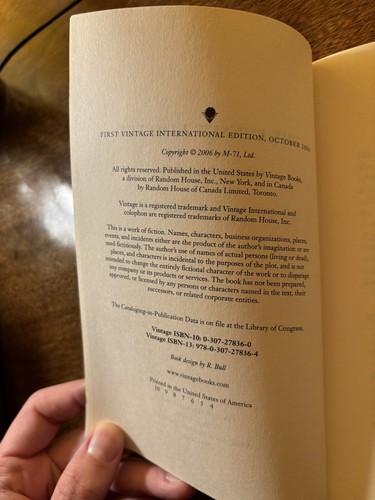 The Sunset Limited Cormac McCarthy - 1st edition Int'l Ed - Picture 5 of 5