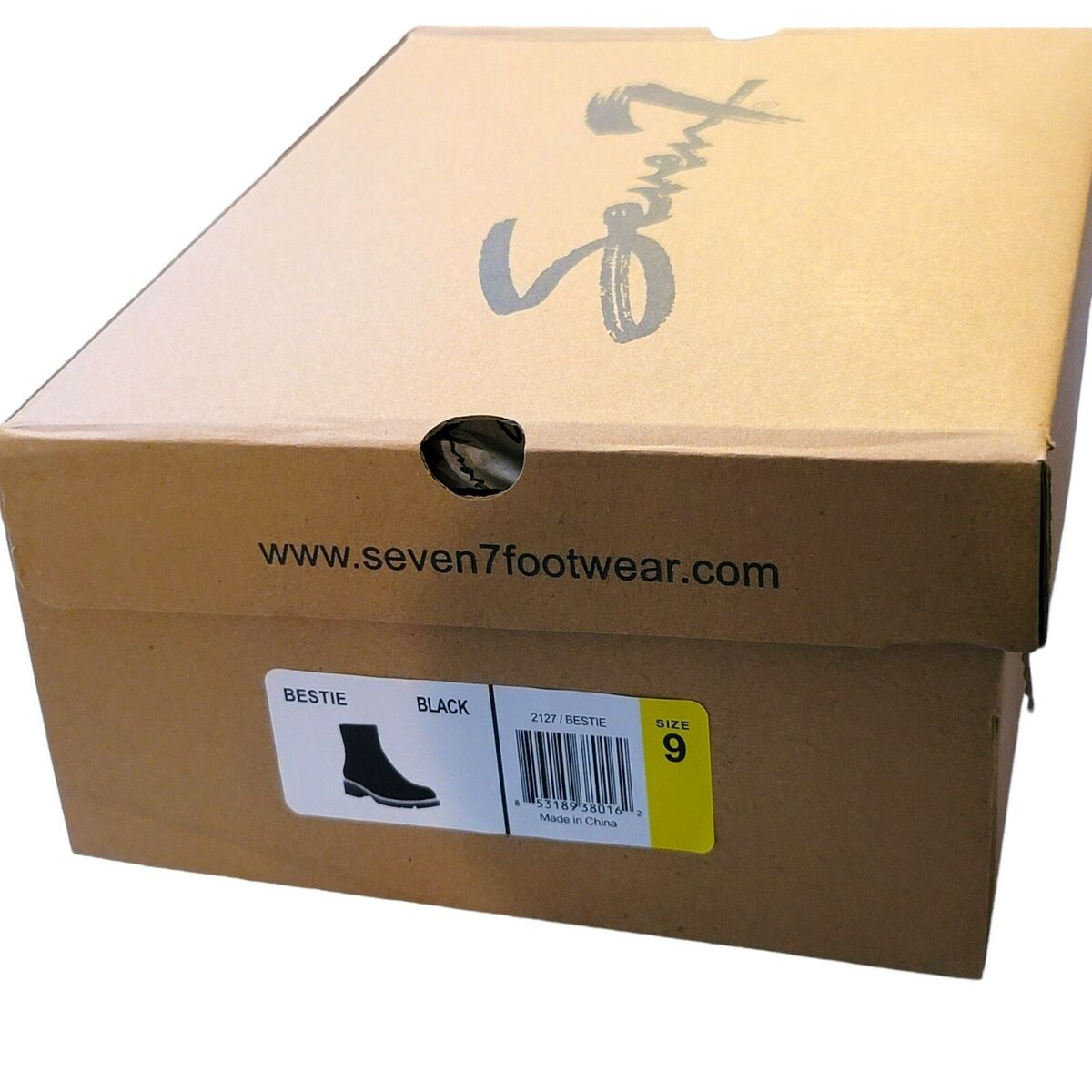 Seven7 Black Boots Mr. Zipper Brass Side Zip Lace-up Faux Seven7 Black Boots Mr. Zipper Brass Side Zip Lace-up Faux