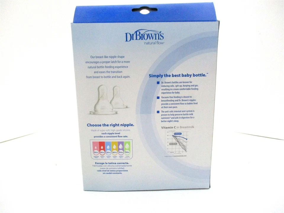Dr. Brown's Options + Biberón anticólicos - Rosa - 8 oz/3 paquete Foto 3 de 4