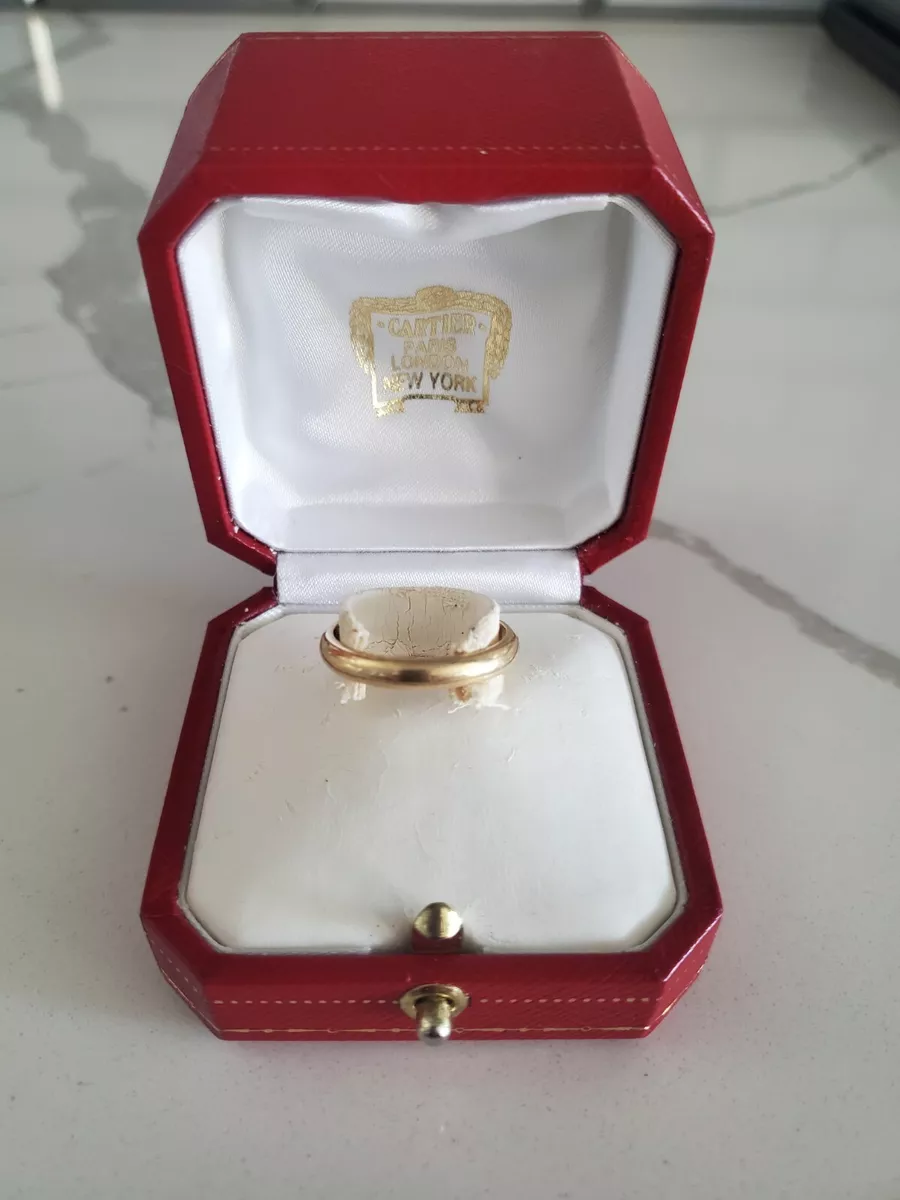 Cartier 1895 Platinum Wedding Band Ring 5 MM | eBay