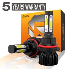 For Mazda MX-3 Coupe 2-Door 1.6L 1.8L 1992-1996 9004 LED Headlight Bulbs Hi-Low