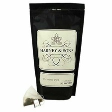 Harney and Sons Hot Cinnamon Spice, Bag of 50 Sachets