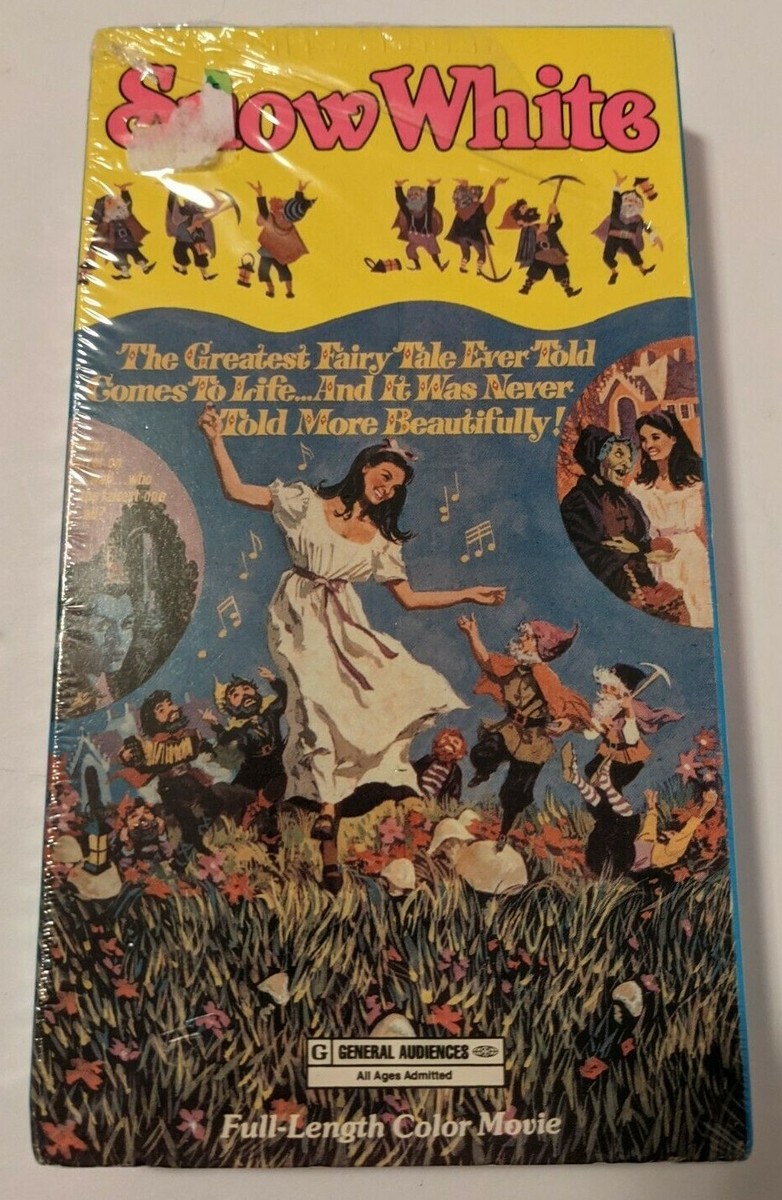 Snow White ~VHS 1990 Good Times Video Full Length Color RARE Snow White ~VHS 1990 Good Times Video Full Length Color RARE