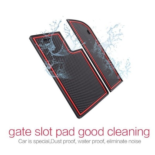 Interior Rubber Anti-Slip Door Groove Mats Gate Pad For Honda Civic 8th 2005-10 - Bild 8 von 14